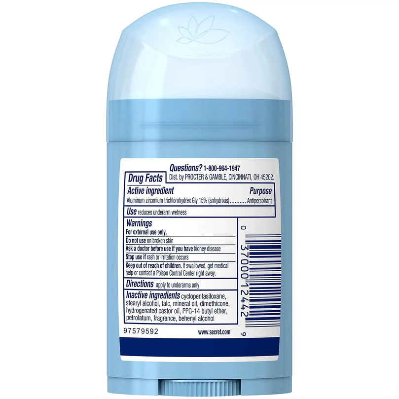 Secret Solid Antiperspirant and Deodorant Shower, Powder Fresh, 1.7 oz