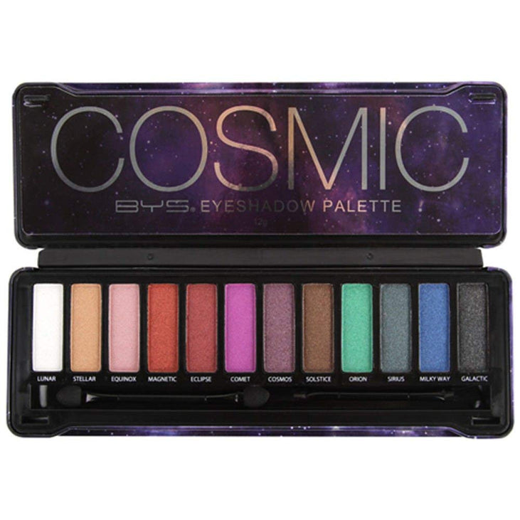 BYS Eyeshadow Palette (12x Eyeshadow  2x Applicator) - Cosmic 12g/0.42oz