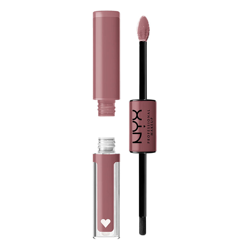 NYX PROFESSIONAL MAKEUP Shine Loud Long-Lasting Liquid Lipstick & Clear Lip Gloss, STAY STUNTIN