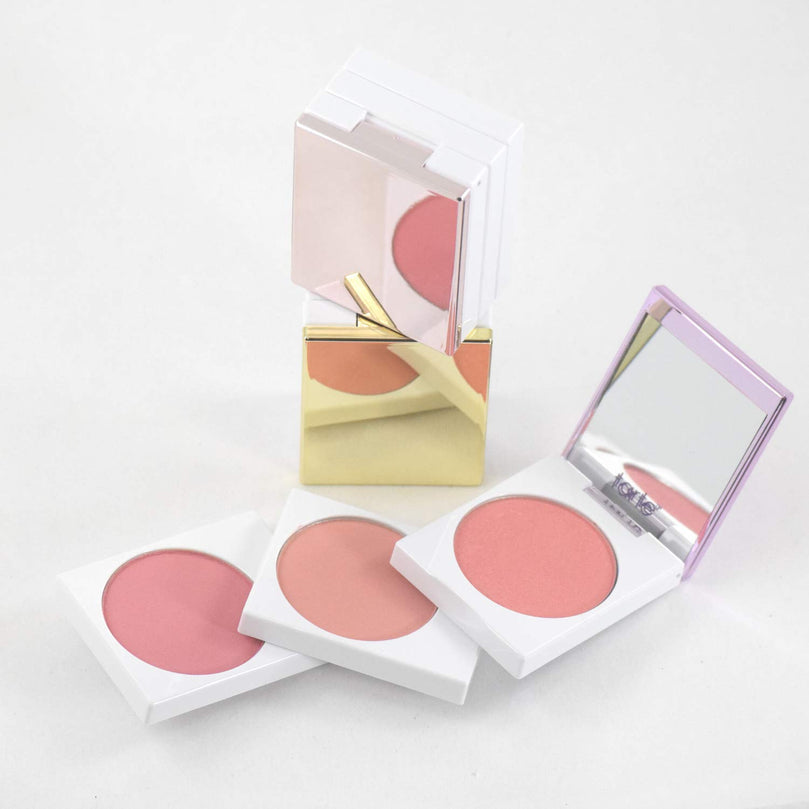 Tarte Cosmetics Authority Blush Amazonian Clay Cheek Wardrobe, 9 Shades in 3 Compact Makeup Stacks - Blush, Highlighter, and Bronzer, Limited Edition