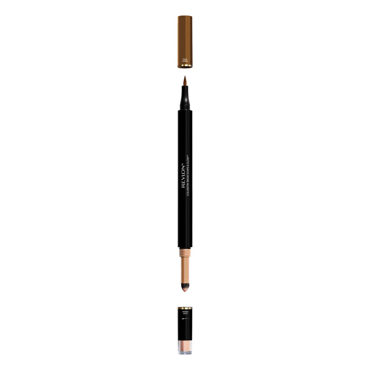 Revlon Colorstay Shape & Glow Eye Brow Marker and Highlighter, Soft Brown (0.02 Oz (Marker), 0.008 Oz (Highlighter)),1 Count