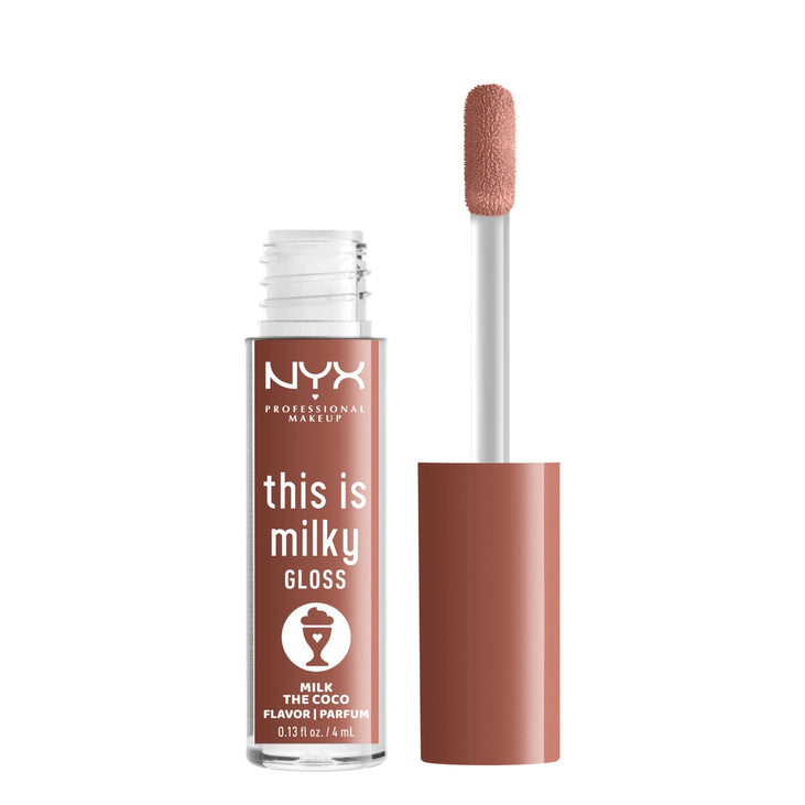 NYX PROFESSIONAL MAKEUP This Is Milky Gloss Lip Gloss - Milk The Coco (Dark Chocolate)