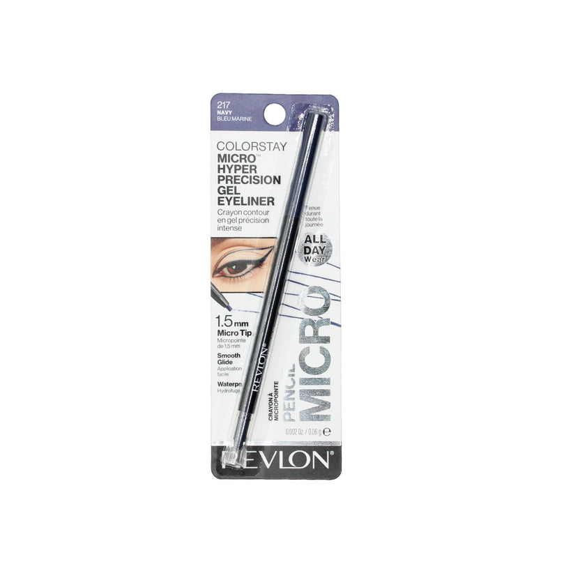 Revlon Colorstay Micro Hyper Precise Gel Eyeliner with Smudger - 217 Navy