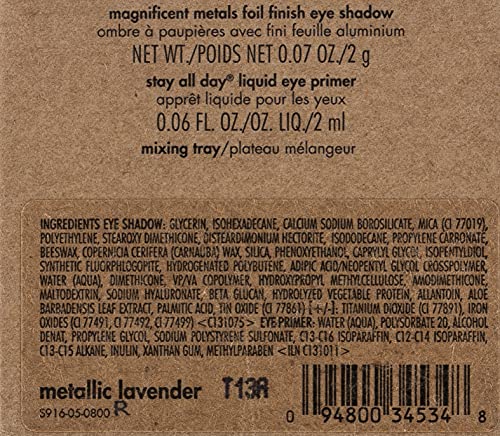 Stila Magnificent Metals Foil Finish Eyeshadow Metallic Lavender