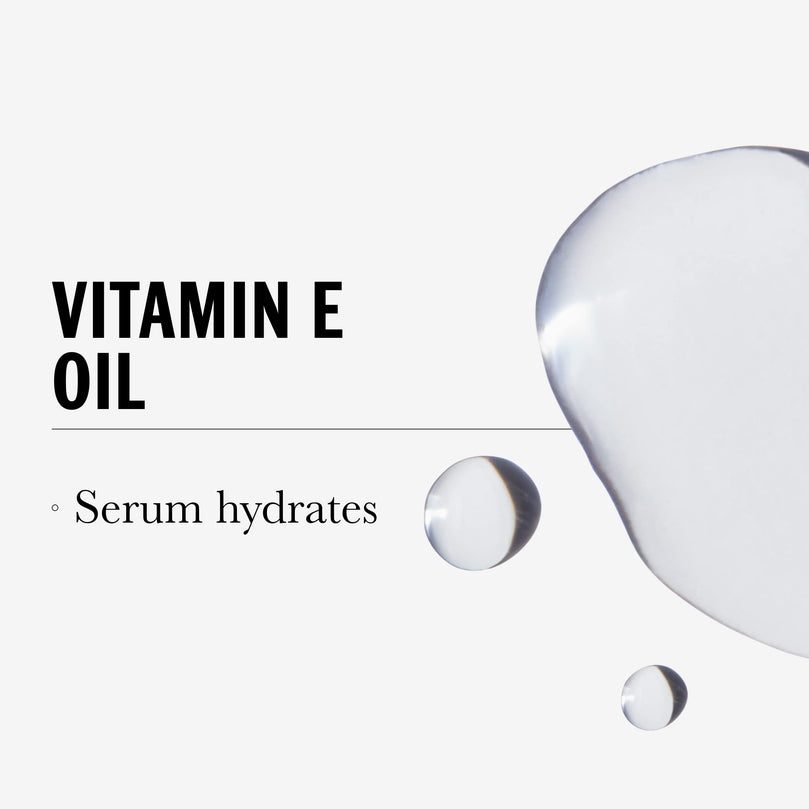 Olay Vitamin E Oil Serum, Nourishing Hydration Booster, Fragrance-Free, Corrects Dryness for All Skin, 1.0 oz