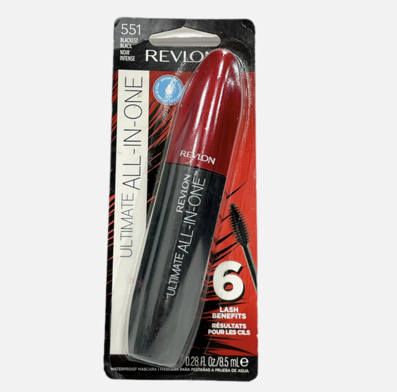 Revlon Ultimate All In One Waterproof Mascara 551 Blackest Black