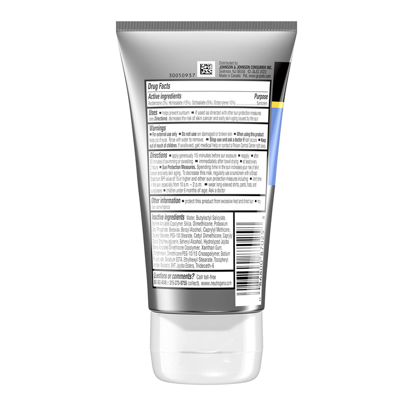 Neutrogena Sport Face Sunscreen, Broad Spectrum Sunblock SPF 70+, Water Resistant Sunscreen For Face, Sweat Resistant Oil Free Sunscreen Lotion, 2.5 FL OZ