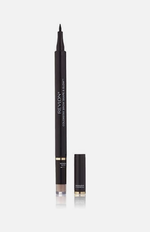 Revlon ColorStay Brow Shape and Glow, Soft Black (2 PACK)