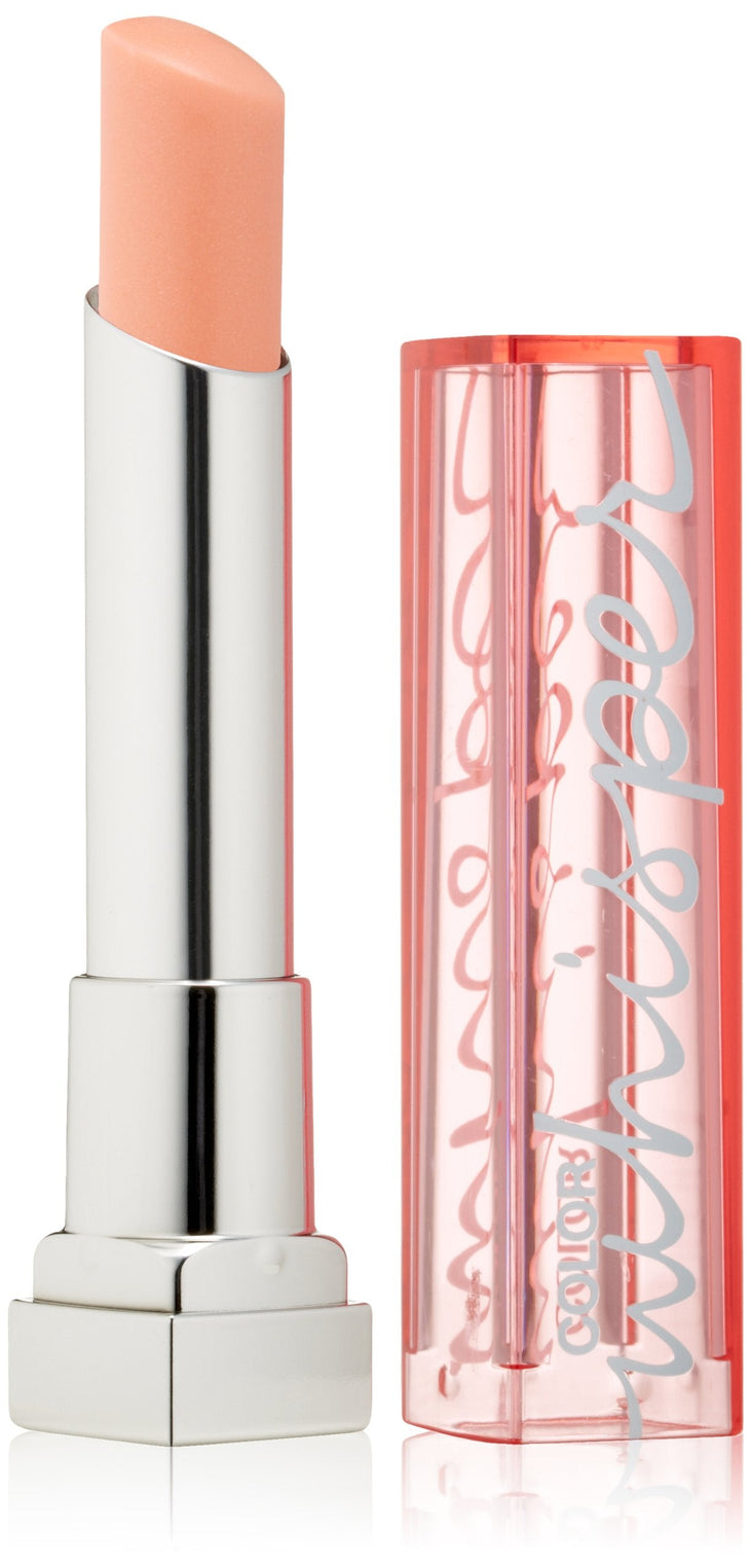Maybelline New York Color Whisper by Color Sensational Lip Balm, 55 One Size Fits Pearl, 0.11 Oz.