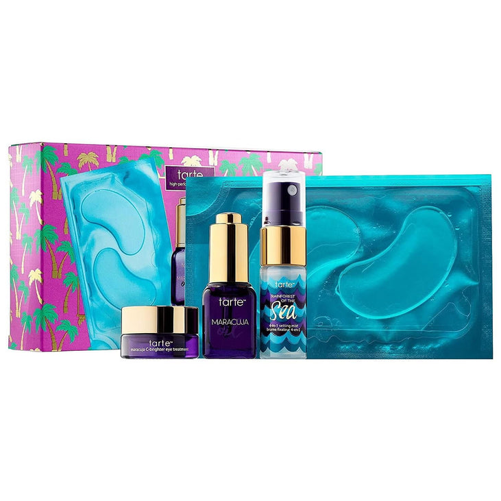 Tarte Party Prep 4 Piece Skincare Set (Oil, Mist, Cream and Patch)