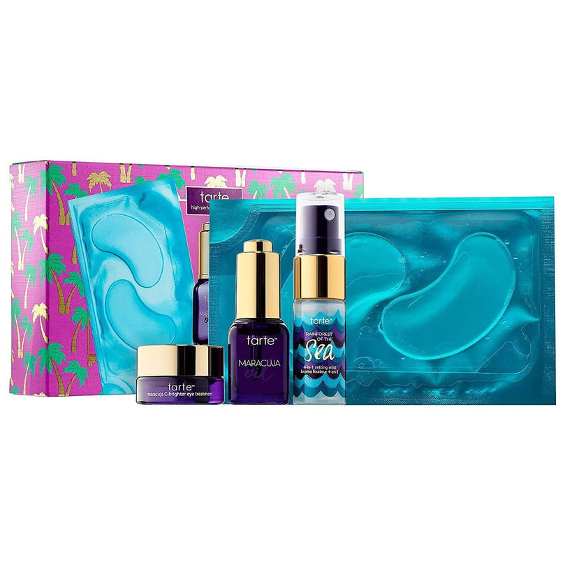 Tarte Party Prep 4 Piece Skincare Set (Oil, Mist, Cream and Patch)