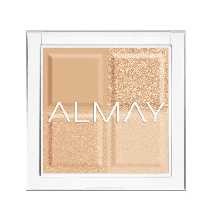 Almay Shadow Squad, Less is More, 1 count, eyeshadow palette, Gel,Powder