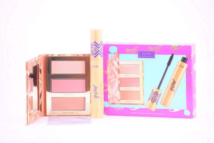 Tarte WEEKEND WARRIOR Color Contour Collection Hamptons Weekender + Gifted Mascara