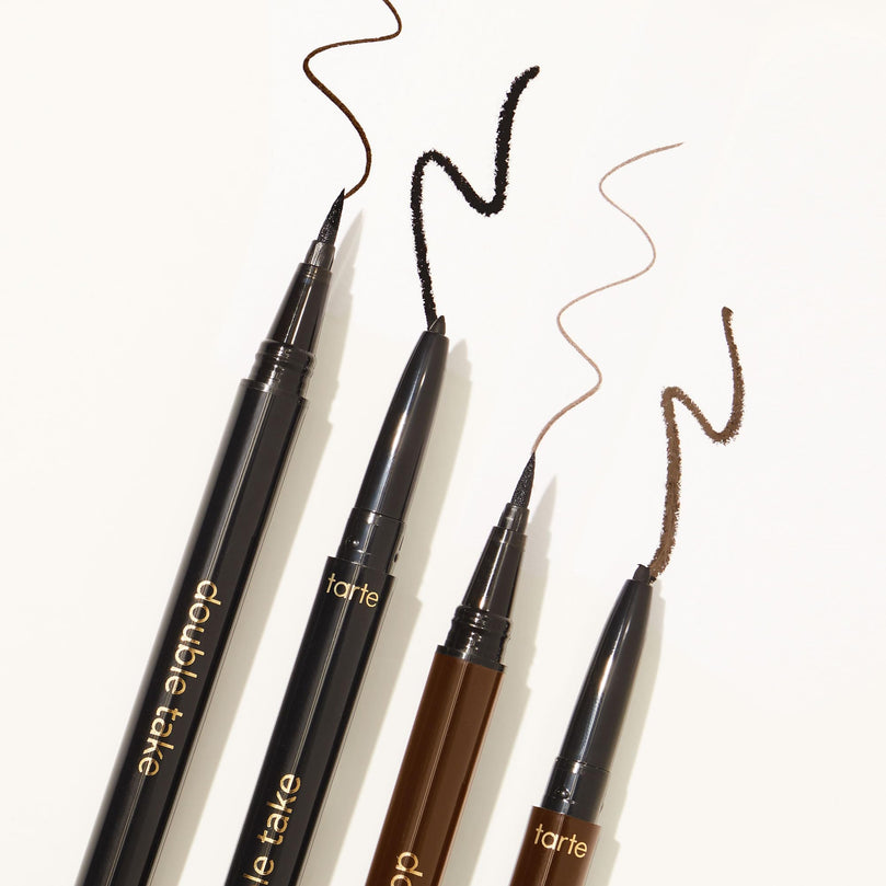 tarte double take eyeliner - brown - full size