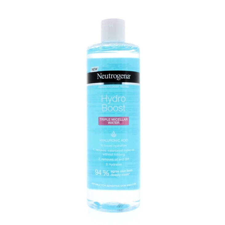 Neutrogena Hydro Boost Micellar Water 400ml Hydrating Makeup Remover Waterproof