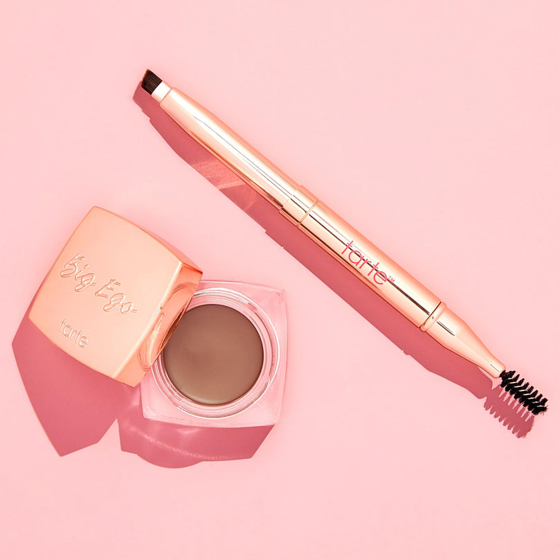 tarte big ego fill service brow brush and spoolie