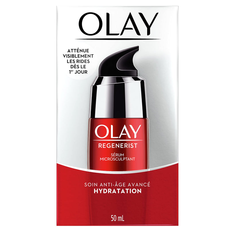 Olay Regenerist Micro-Sculpting Serum, Face Moisturizer, Reduces Fine Lines & Wrinkles, All Skin, 1.7 fl oz