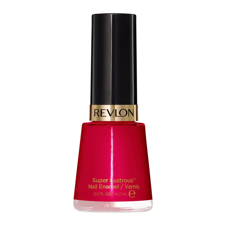 Revlon Super Lustrous Chip Resistant Nail Polish, Revlon Red, 0.5 fl oz Bottle