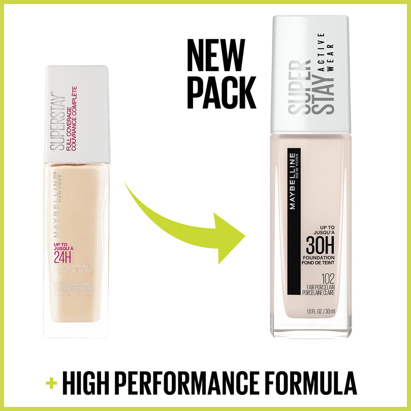 Maybelline Super Stay Full Coverage Liquid Foundation 120 Classic Ivory