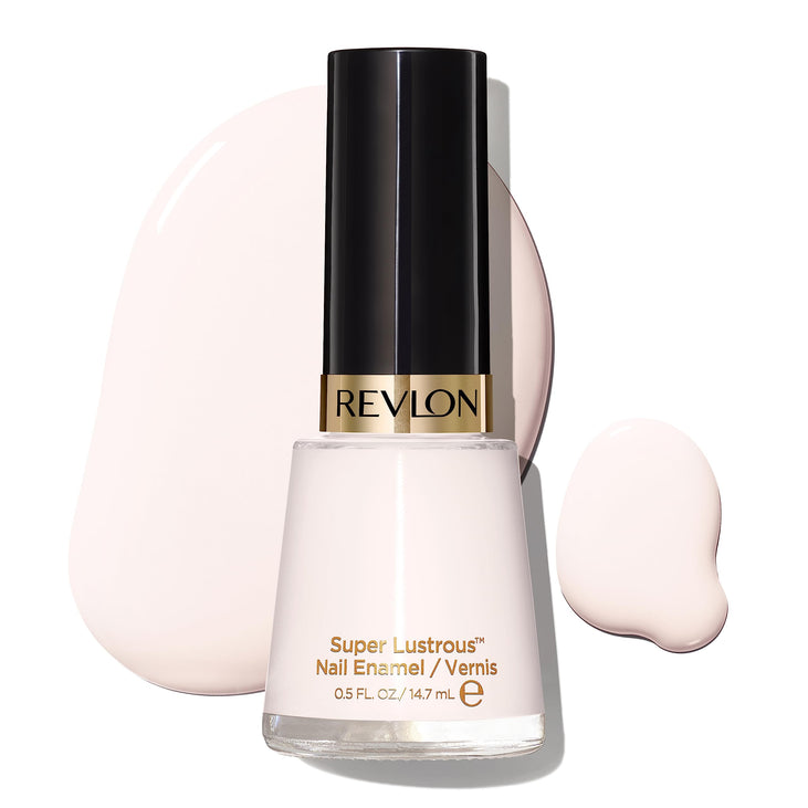 Revlon Super Lustrous Chip Resistant Nail Polish, Sheer Petal, 0.5 fl oz Bottle