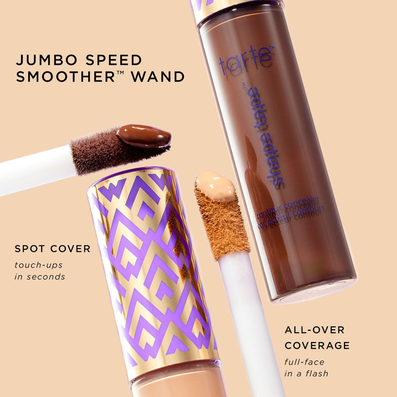 tarte shape tape full-coverage concealer - 35N medium (medium skin with a balance of warm & cool undertones) - travel size