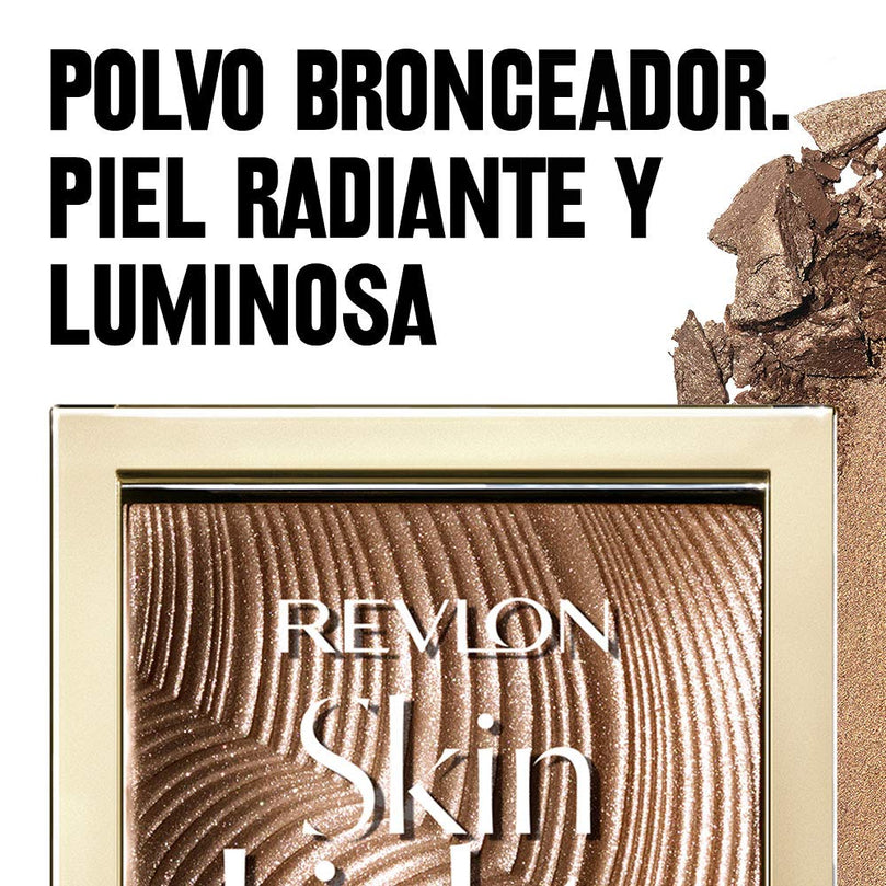 Revlon SkinLights Prismatic Buildable Bronzing Powder, 115 Sunkissed Beam, 0.28 oz