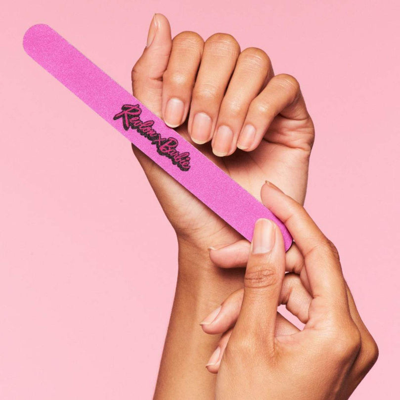 Revlon X Barbie Dual-Sided Nail File for Easy Shaping and Smoothing