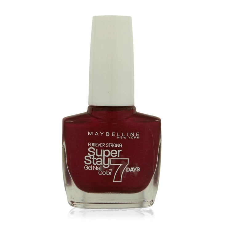 Maybelline Forever Strong Pro Nail Polish Color 09 Volcanic Red 0.33 oz