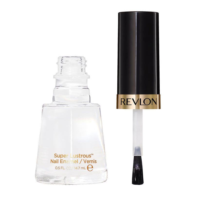 Revlon Super Lustrous Chip Resistant Nail Polish, Clear, 0.5 fl oz Bottle