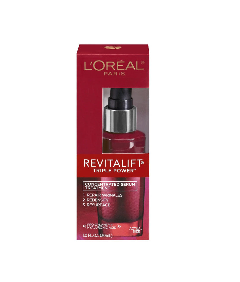 L'Oreal Paris Revitalift Serum Triple Power Anti Aging Serum, 1 fl oz