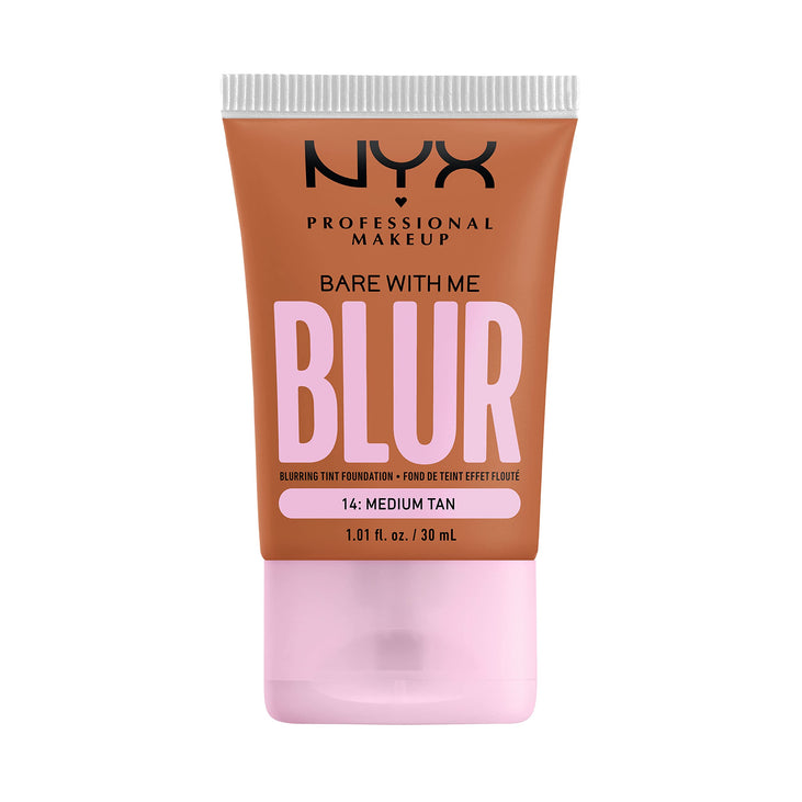 NYX PROFESSIONAL MAKEUP Bare With Me Blur Skin Tint Foundation - Medium Tan