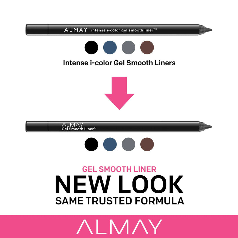 Almay Intense i-Color Gel Smooth Liner, Navy (For Blue Eyes)