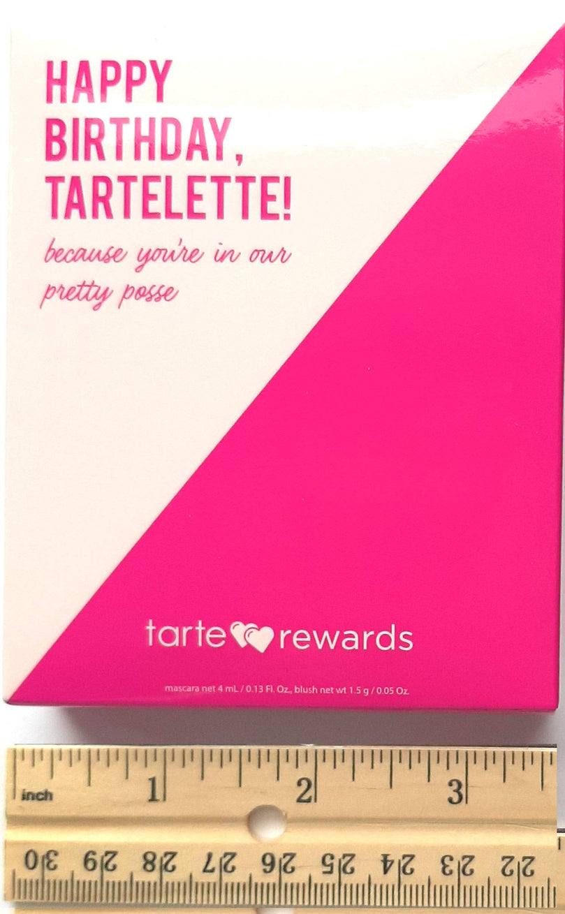 Tarte Birthday Set Limited Edtition: Lights Camera Lashes Mascara and Blush in Quirky, All Travel Size Minis