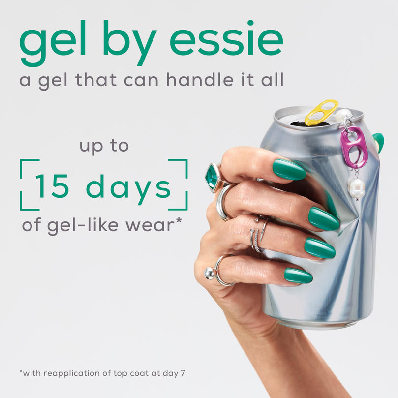 essie Gel Couture Nail Polish, Long Lasting Yellow Nail Polish, Vegan, Rev It Up, 0.46 fl oz