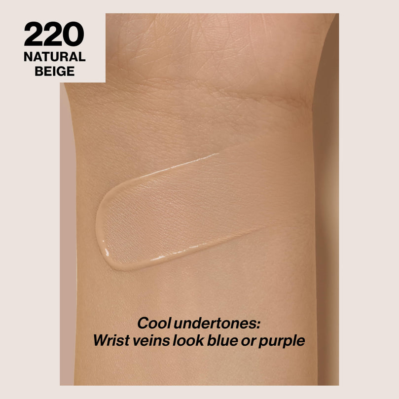 Revlon ColorStay Liquid Foundation Face Makeup for Combination & Oily Skin - 220 Natural Beige 1 Fl Oz