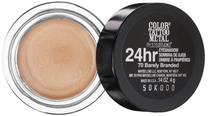 Maybelline Color Tattoo Eye Shadow 70 Barely Branded