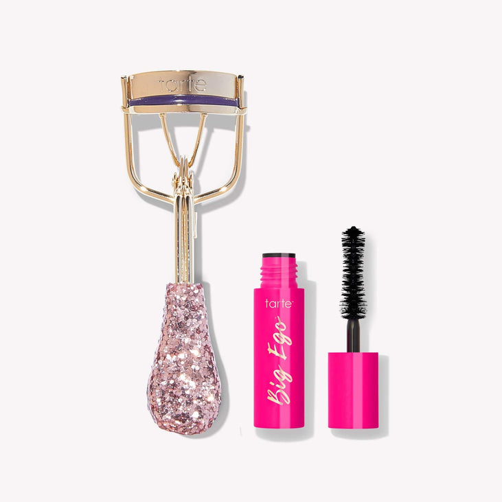 Tarte Curls Best Friends Lash Curler Set Big Ego Mascara in Black