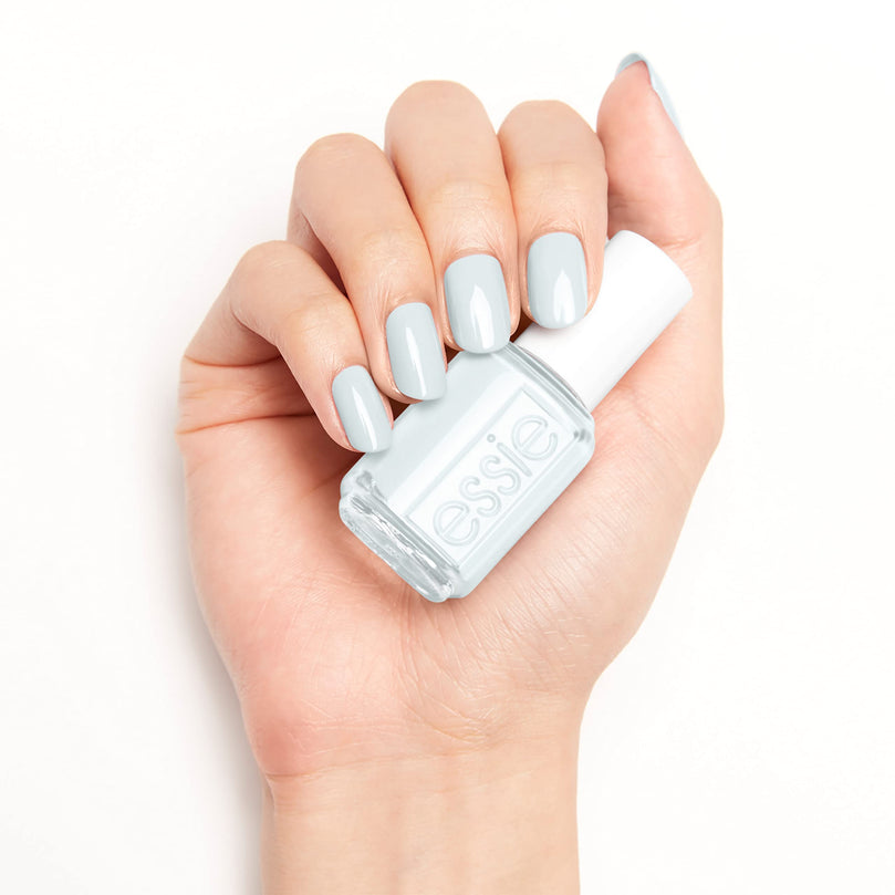 essie Nail Polish, Find Me An Oasis, Ice Pastel Blue, 0.46 fl oz Bottle