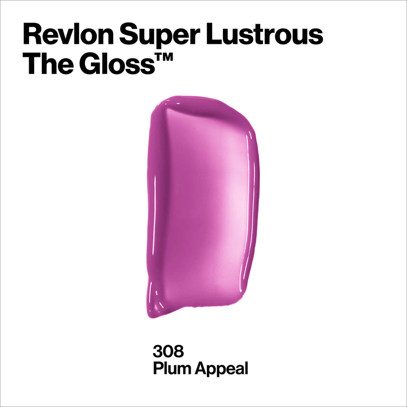 Revlon Super Lustrous Lip Gloss 308 Plum Appeal 0.13 oz