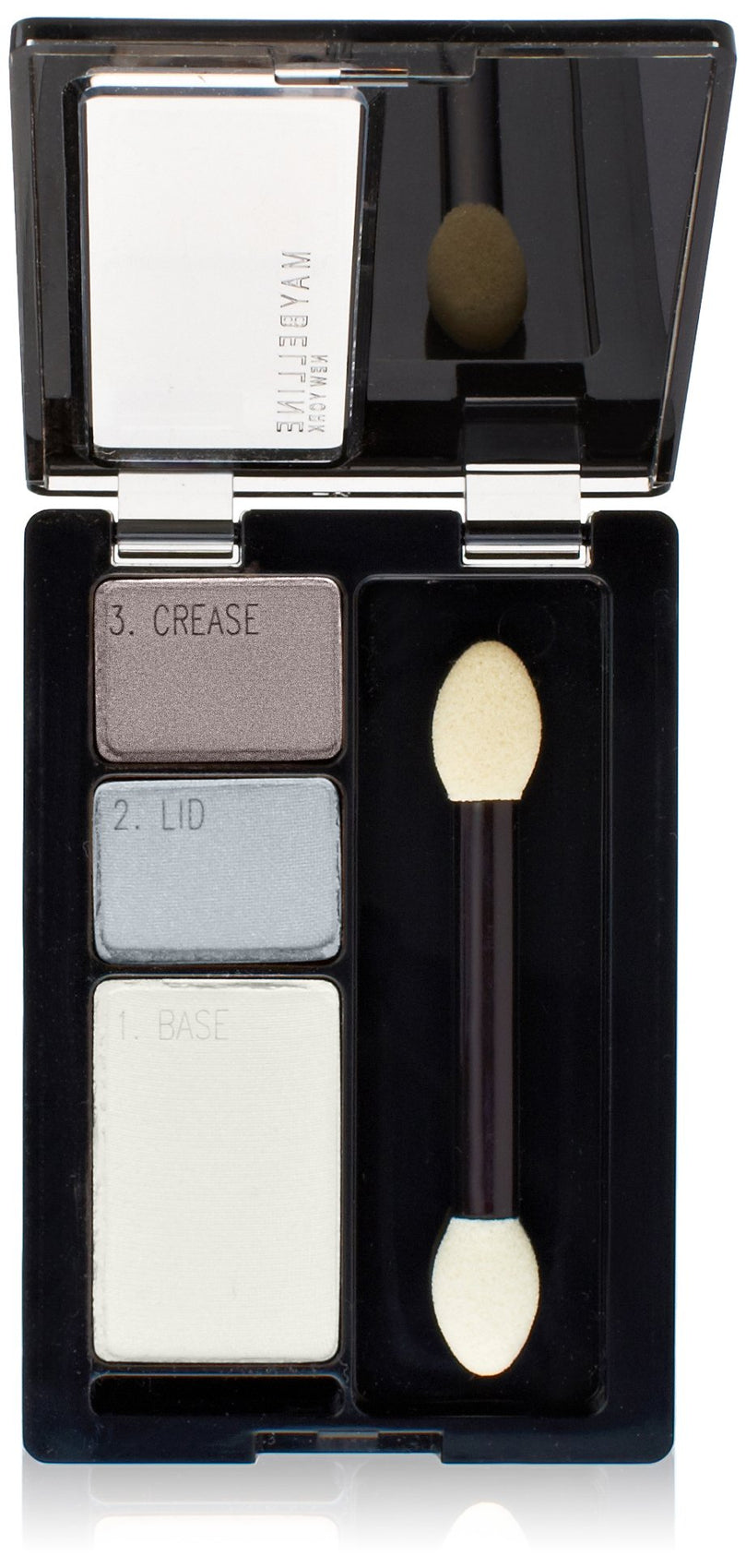 Maybelline New York Expert Wear Eyeshadow Trios, Impeccable Greys, 0.13 Ounce