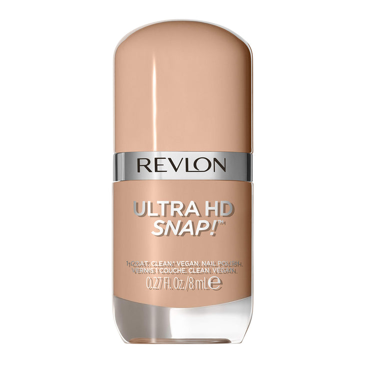 REVLON Ultra HD Snap Nail Color, Natural Rich Glossy Polish, 100% Vegan Formula, No Base or Top Coat Needed, 012 Driven, 0.27 fl oz