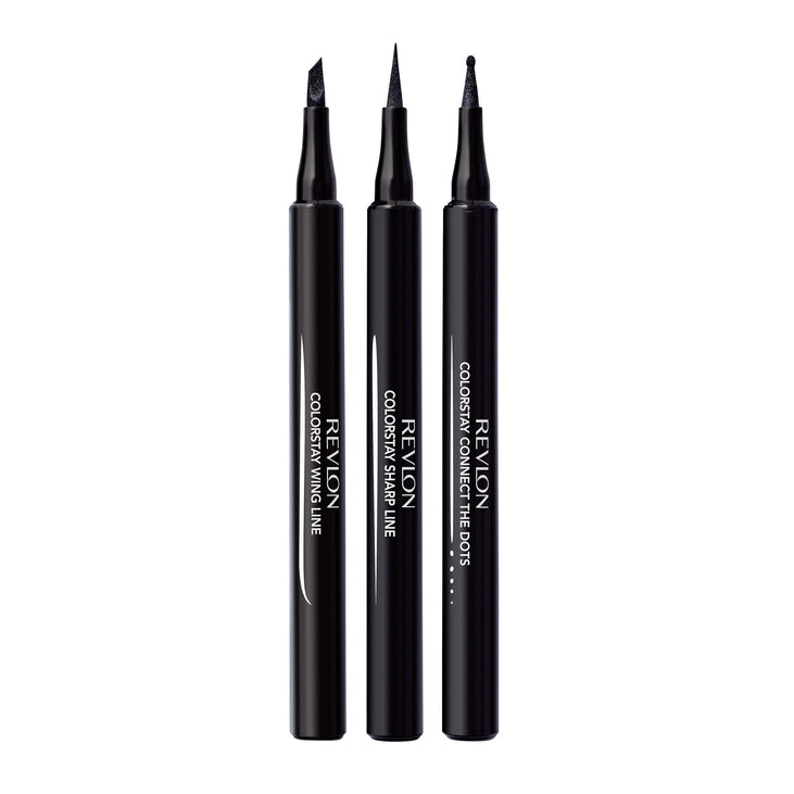 Revlon ColorStay Connect The Dots Long Wearing Liquid Eyeliner Pen, 001 Blackest Black