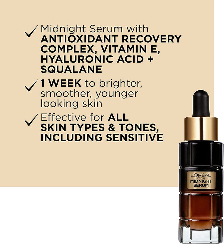 L'Oreal Paris Age Perfect Cell Renewal Midnight Serum, 1 fl oz