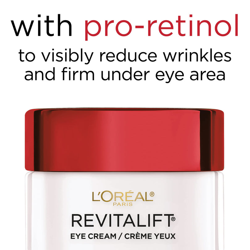 Loreal Paris Skincare Revitalift Anti-Wrinkle and Firming Eye Cream 0.5 oz.