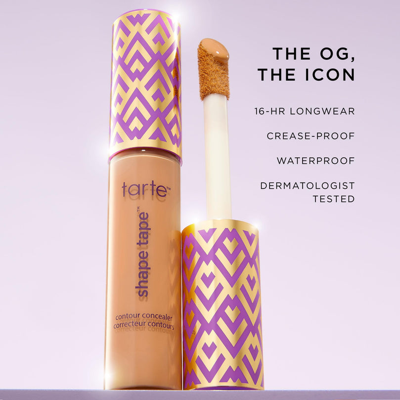 tarte shape tape full-coverage concealer - 35N medium (medium skin with a balance of warm & cool undertones) - travel size