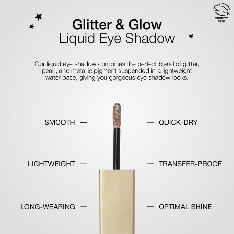 Stila Glisten & Glow Liquid Eye Shadow, Kitten Karma 0.15 oz
