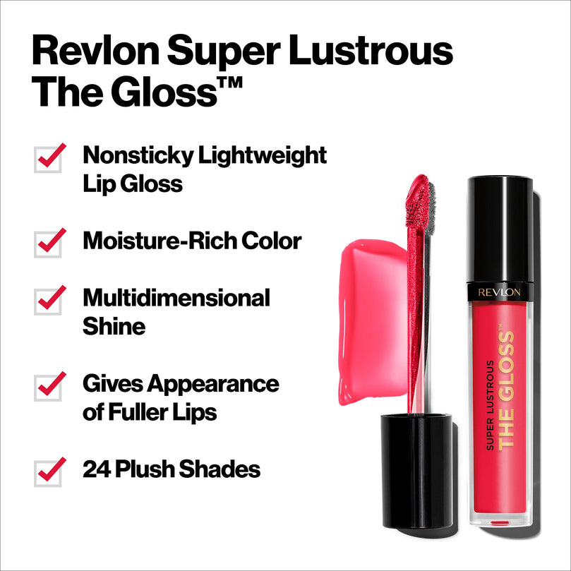 Revlon Super Lustrous Lip Gloss 243 Solar Coral