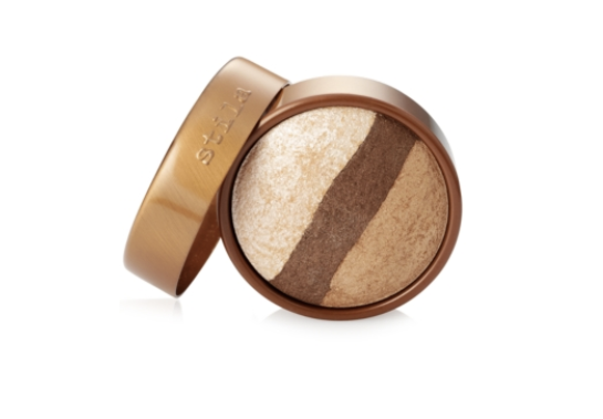 Stila Baked Eyeshadow Trio Champagne Glow
