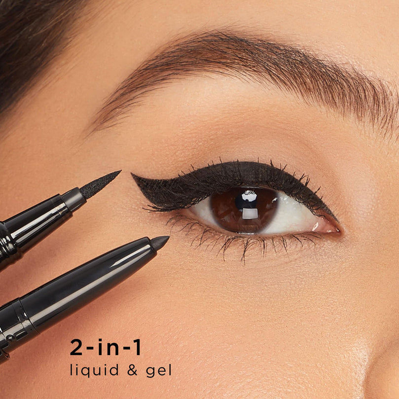 tarte double take eyeliner - brown - full size