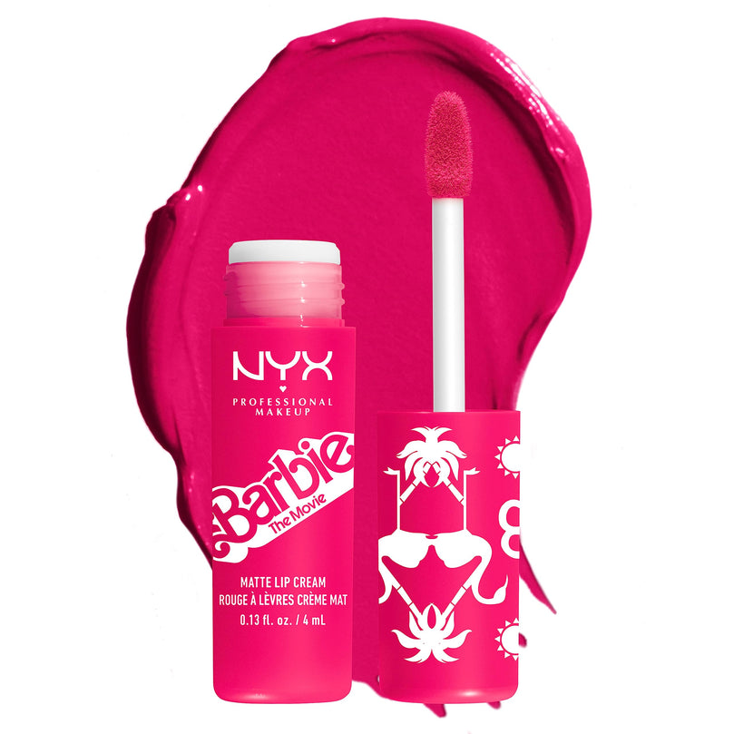 NYX PROFESSIONAL MAKEUP BARBIE, Smooth Whip Lip Cream - Dreamhouse Pink